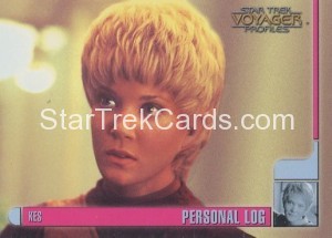 Star Trek Voyager Profiles Trading Card 86