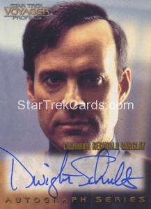 Star Trek Voyager Profiles Trading Card A12