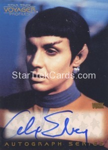 Star Trek Voyager Profiles Trading Card A14