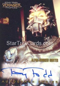 Star Trek Voyager Profiles Trading Card A15