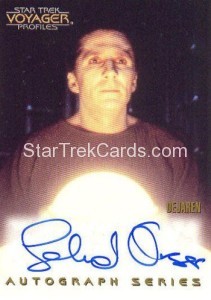 Star Trek Voyager Profiles Trading Card A16
