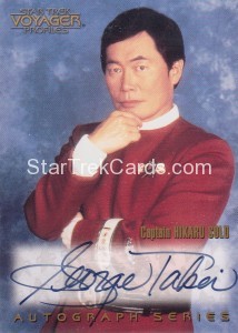 Star Trek Voyager Profiles Trading Card A20