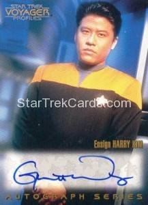 Star Trek Voyager Profiles Trading Card A3