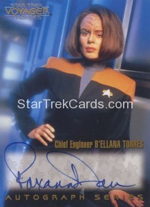 Star Trek Voyager Profiles Trading Card A5