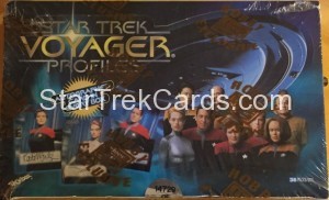 Star Trek Voyager Profiles Trading Card Box
