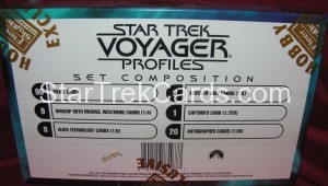 Star Trek Voyager Profiles Trading Card Box Bottom