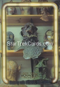 Star Trek Voyager Profiles Trading Card MW4
