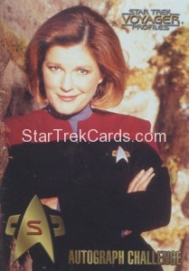 Star Trek Voyager Profiles Trading Card S
