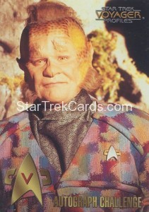 Star Trek Voyager Profiles Trading Card V