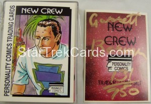 New Crew Series One Trading Card Set Signed in Gold