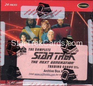 The Complete Star Trek Movies Trading Card Archive Box