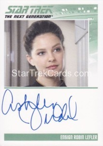 The Complete Star Trek The Next Generation Series 2 Autograph Ashley Judd