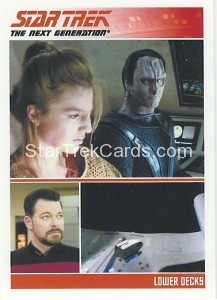 The Complete Star Trek The Next Generation Series 2 Trading Card 166
