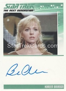 The Complete Star Trek The Next Generation Series 2 Trading Card Autograph Barbara Alyn Woods