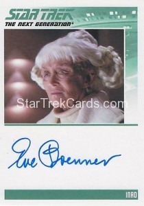 The Complete Star Trek The Next Generation Series 2 Trading Card Autograph Eve Brenner