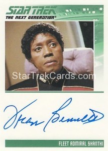 The Complete Star Trek The Next Generation Series 2 Trading Card Autograph Fran Bennett