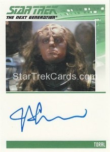 The Complete Star Trek The Next Generation Series 2 Trading Card Autograph J D Cullum