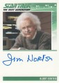 The Complete Star Trek The Next Generation Series 2 Trading Card Autograph Jim Norton