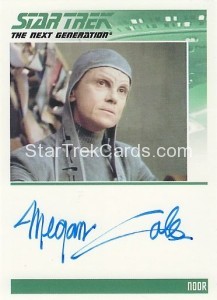 The Complete Star Trek The Next Generation Series 2 Trading Card Autograph Megan Cole