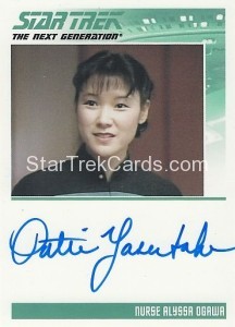 The Complete Star Trek The Next Generation Series 2 Trading Card Autograph Patti Yasutake