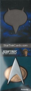 The Complete Star Trek The Next Generation Series 2 Trading Card CP10 Center