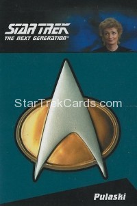 The Complete Star Trek The Next Generation Series 2 Trading Card CP10 Front