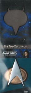 The Complete Star Trek The Next Generation Series 2 Trading Card CP4 Center