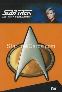 The Complete Star Trek The Next Generation Series 2 Trading Card CP8 Front