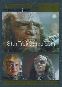 The Complete Star Trek The Next Generation Series 2 Trading Card Parallel 100