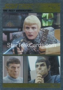 The Complete Star Trek The Next Generation Series 2 Trading Card Parallel 107