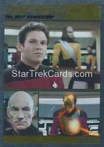 The Complete Star Trek The Next Generation Series 2 Trading Card Parallel 113
