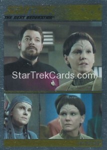 The Complete Star Trek The Next Generation Series 2 Trading Card Parallel 116
