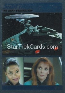 The Complete Star Trek The Next Generation Series 2 Trading Card Parallel 138