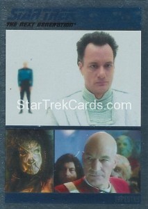 The Complete Star Trek The Next Generation Series 2 Trading Card Parallel 140