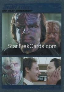 The Complete Star Trek The Next Generation Series 2 Trading Card Parallel 141