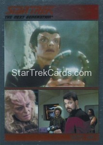 The Complete Star Trek The Next Generation Series 2 Trading Card Parallel 156
