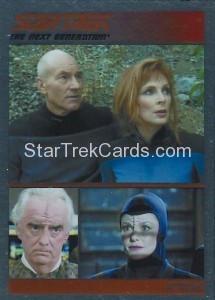 The Complete Star Trek The Next Generation Series 2 Trading Card Parallel 159