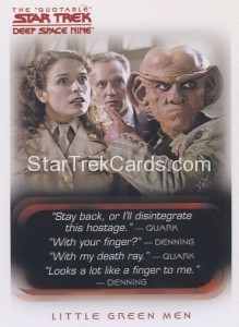 The Quotable Star Trek Deep Space Nine Card 54