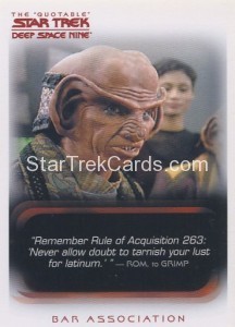 The Quotable Star Trek Deep Space Nine Card 60