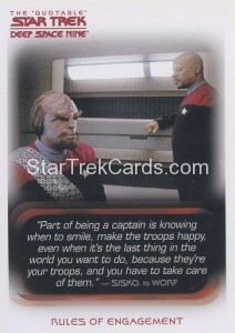 The Quotable Star Trek Deep Space Nine Card 64