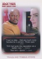 The Quotable Star Trek Deep Space Nine Card 74
