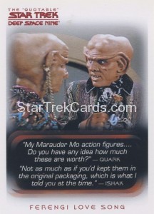 The Quotable Star Trek Deep Space Nine Card 83