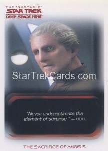 The Quotable Star Trek Deep Space Nine Card 90