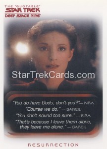 The Quotable Star Trek Deep Space Nine Card 95