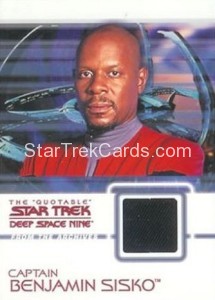 The Quotable Star Trek Deep Space Nine Card C1 Black