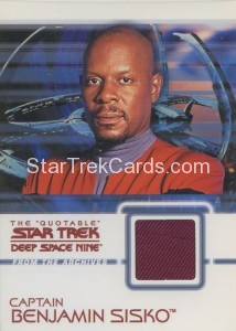 The Quotable Star Trek Deep Space Nine Card C1 Red