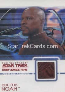 The Quotable Star Trek Deep Space Nine Card C10
