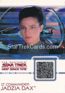 The Quotable Star Trek Deep Space Nine Card C13 Grey Black