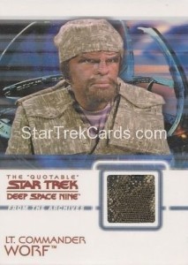 The Quotable Star Trek Deep Space Nine Card C15 Grey