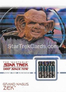 The Quotable Star Trek Deep Space Nine Card C22